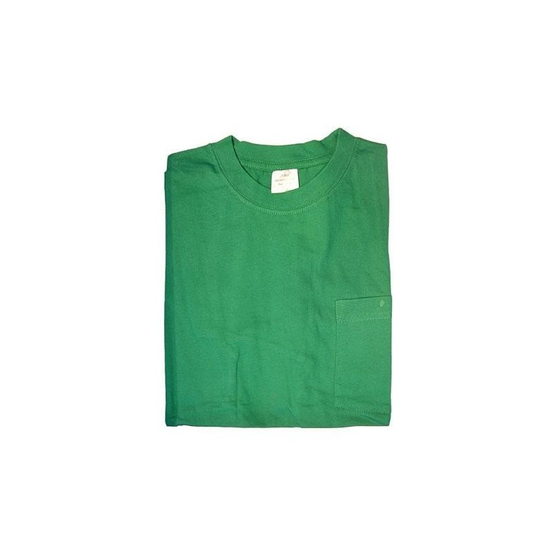 CAMISETA CON BOLSILLO VERDE 632 S