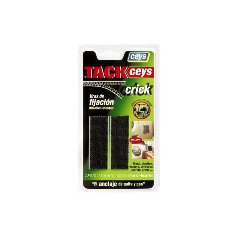 TACKCEYS CRICK 4 TIRAS DE 7 CM. X 25 MM.507623