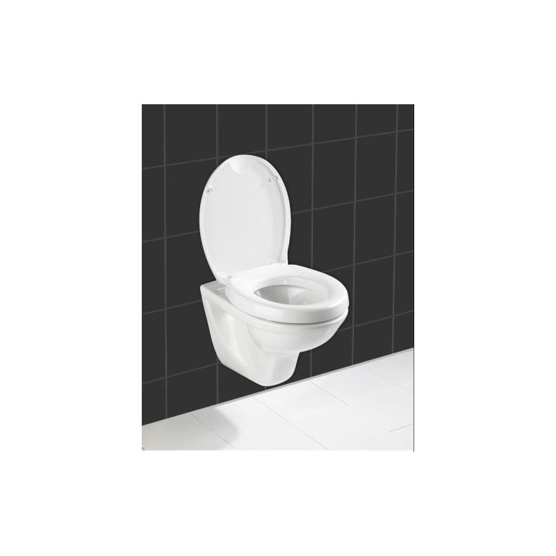 TAPA WC C/ALZADOR 5 CM. Y CAIDA LENTA COMFORT