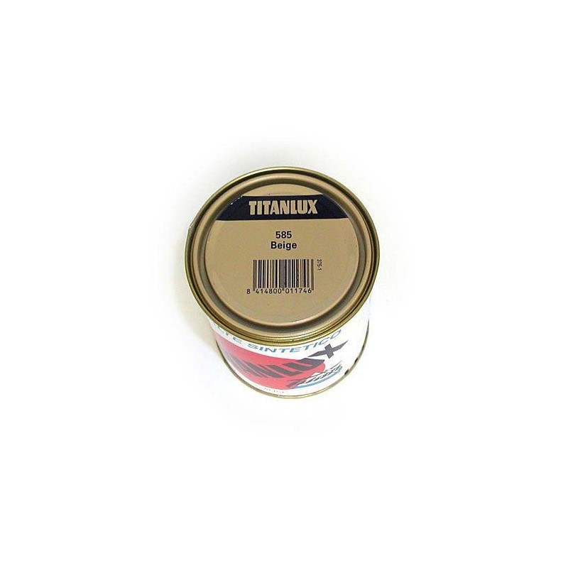 ESMALTE TITANLUX 375 ML. 585 001 BEIGE