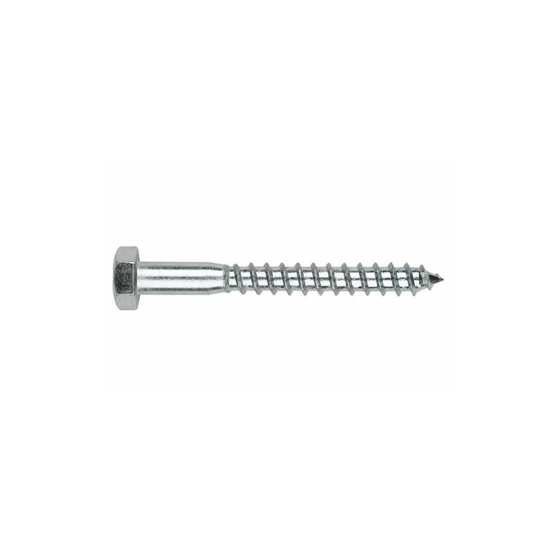 TORNILLO MADERA DIN-571 C/EXAGONAL 5X30 ZN.(BL.)