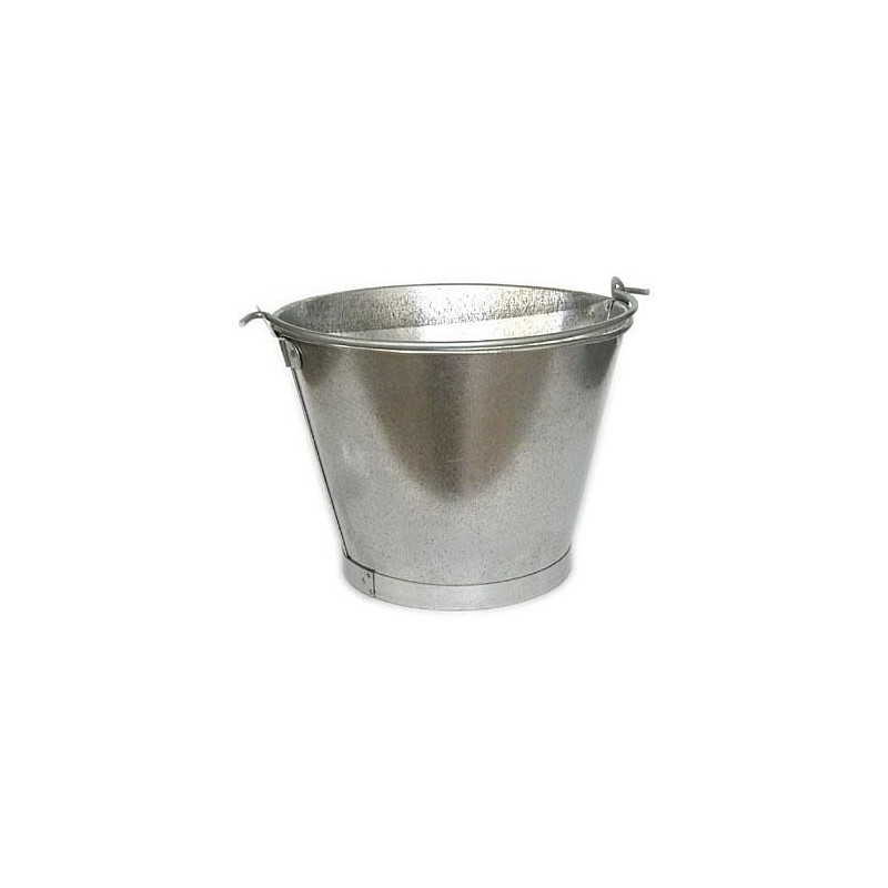 CUBO CONICO 6 L. GALVANIZADO 10