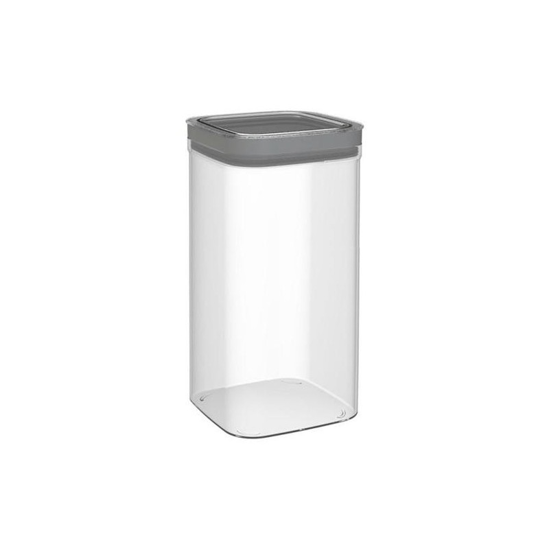 BOTE COCINA DRY CUBE 2,3L GRIS/TRANSPARENTE 245641