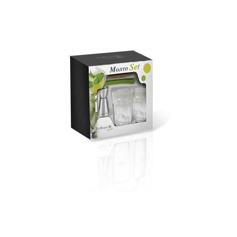 SET MOJITO-CAIPIRIÑA 5 PIEZAS F1K018SET