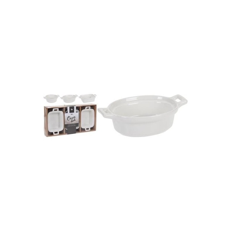 SET 3 FUENTES PORCELANA 798000090