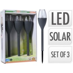 PACK 3 PINCHOS LUZ SOLAR...