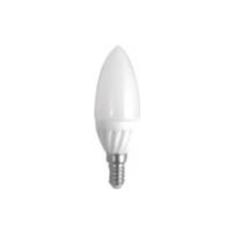 BOMBILLA LED VELA 6 W. E14 3000K 550 LM.970614