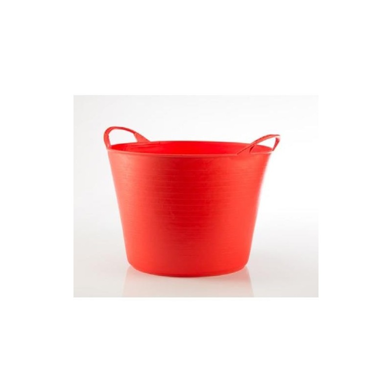 CAPAZO PLASTICO JARDIN 26L. ROJO CAP26CROJO