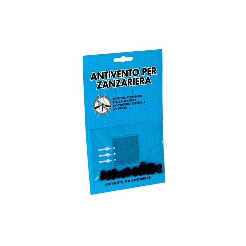 BOTONES ANTIVIENTO MOSQUITERA ENROLLABLE VERTICAL