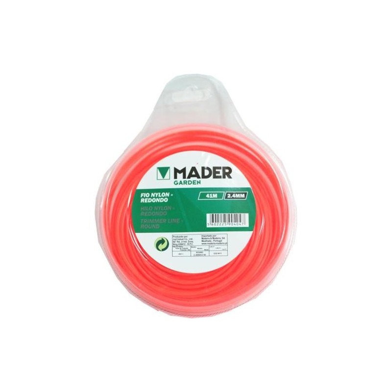 HILO NYLON REDOND.2,4 MM. 41 M. 90404