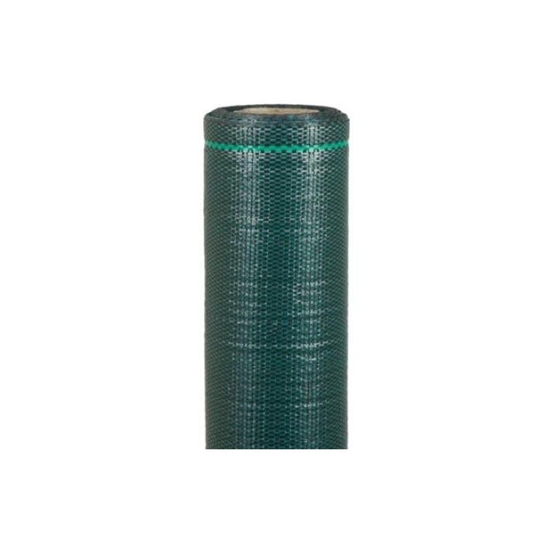 MALLA ANTIHIERBAS 130 GR./M2 2X10 M. VERDE