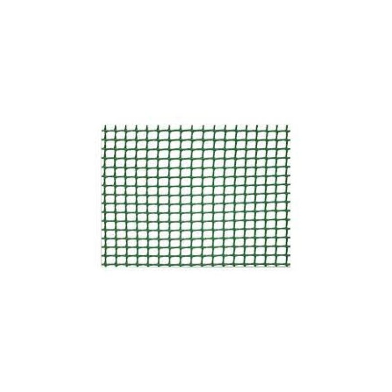 ROLLO MALLA CUADRADA CUADRANET 20X20MM 1X25M VERDE