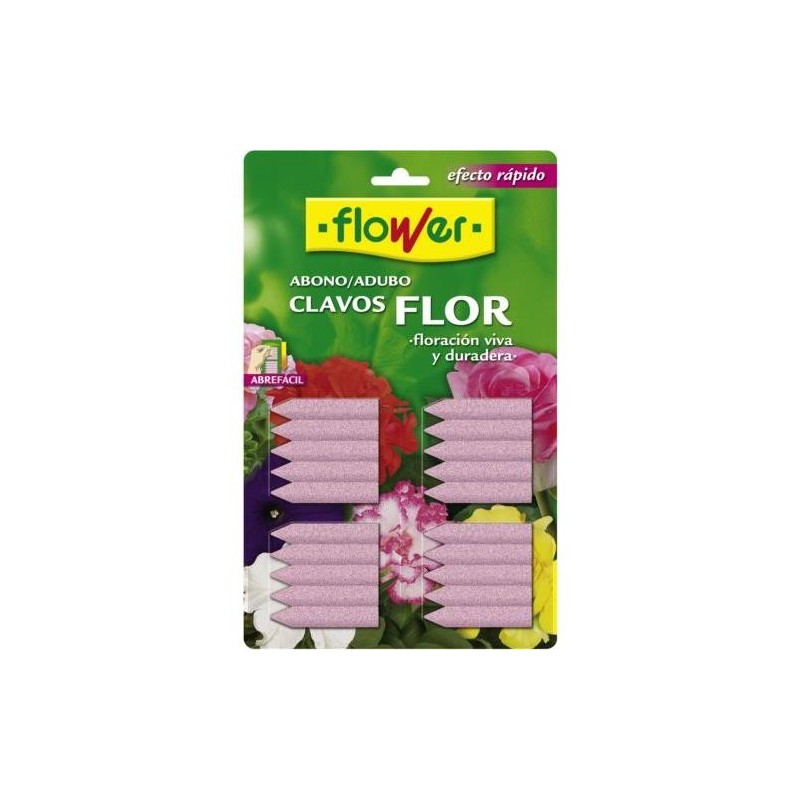 ABONO CLAVOS FLOR BLISTER 20 UNIDADES 1-10506