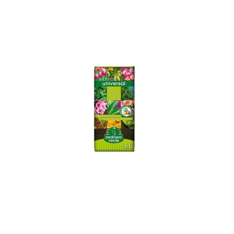 SUBSTRATO UNIVERSAL JARDINERO VERDE 5L.