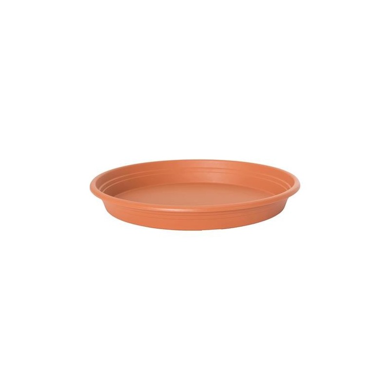 PLATO MACETA BALCON REDONDO TERRACOTA 25CM.