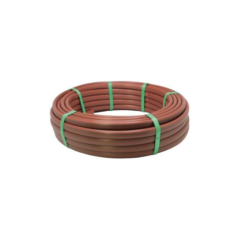 TUBERIA 16MM LISA 0.35 CM ROLLO 25M MARRON C4372