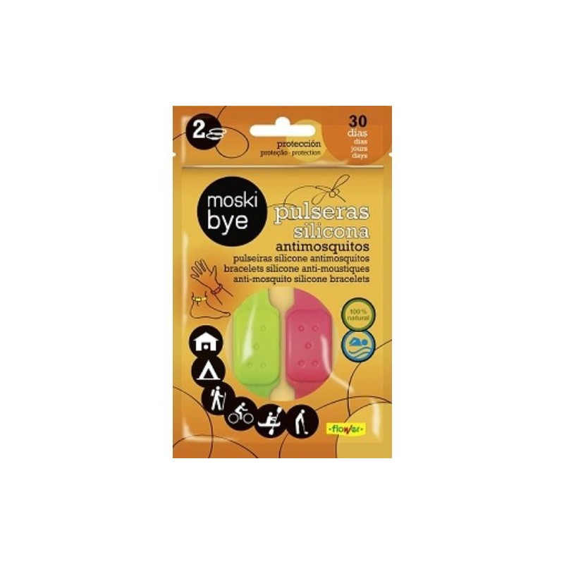 PULSERA SILICONA ANTIMOSQUITO 2UD 1-20562