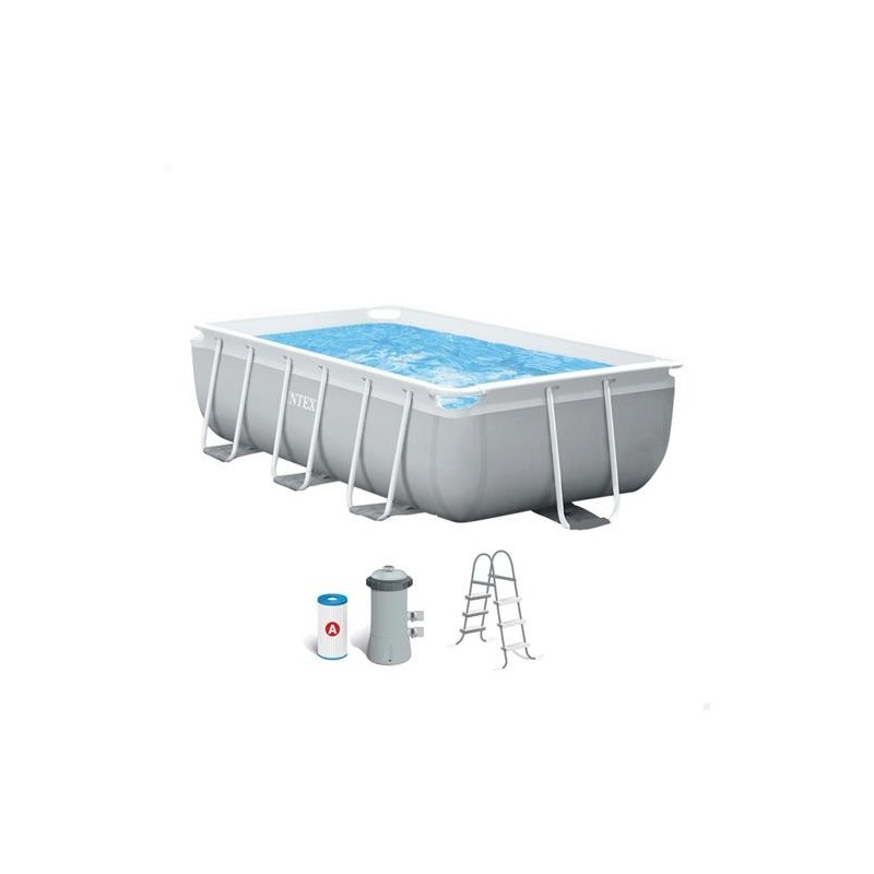 PISCINA RECTANGULAR PRISM FRAME 300X175X80 CM