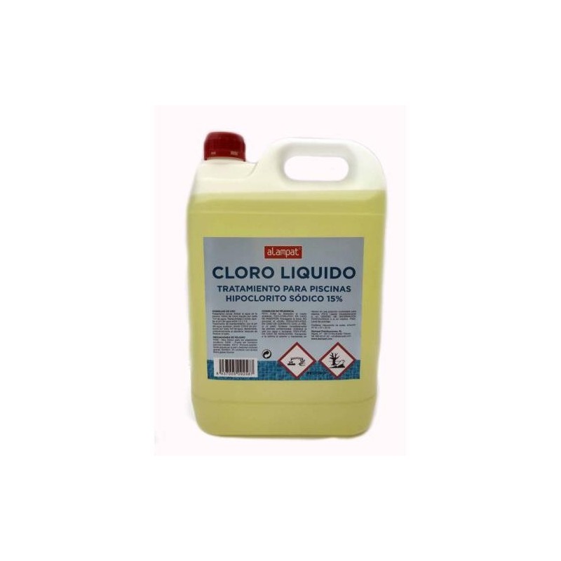 CLORO LIQUIDO PARA PISCINAS 5L C258