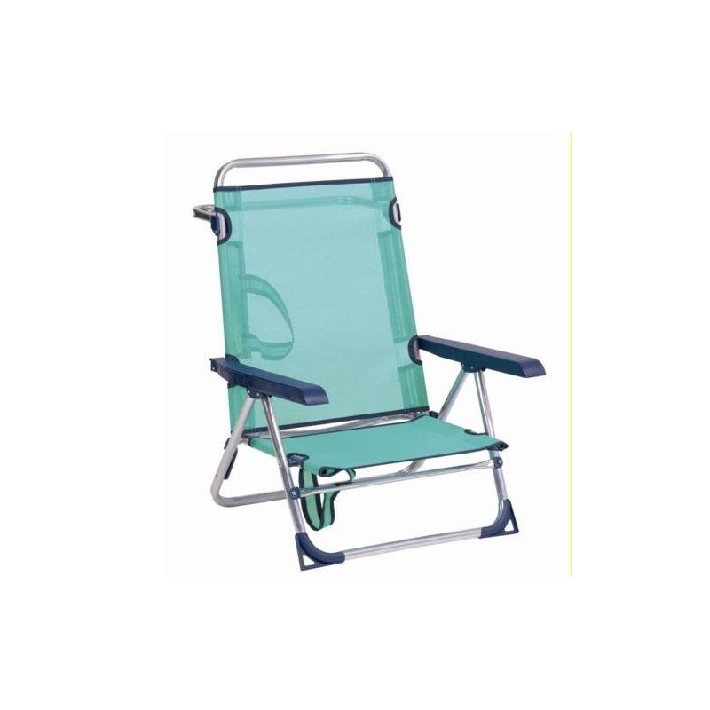 SILLA PLAYA FIBRELINE CON ASA  ALUMINIO 606ALF-30