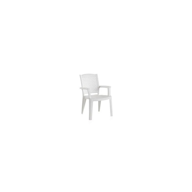 SILLA METAL BLANCA 55154