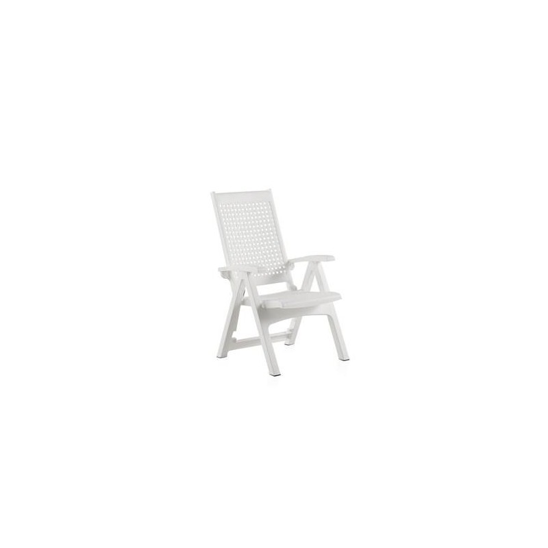 SILLON MULTIPOSICIONES METAL BLANCO 55350