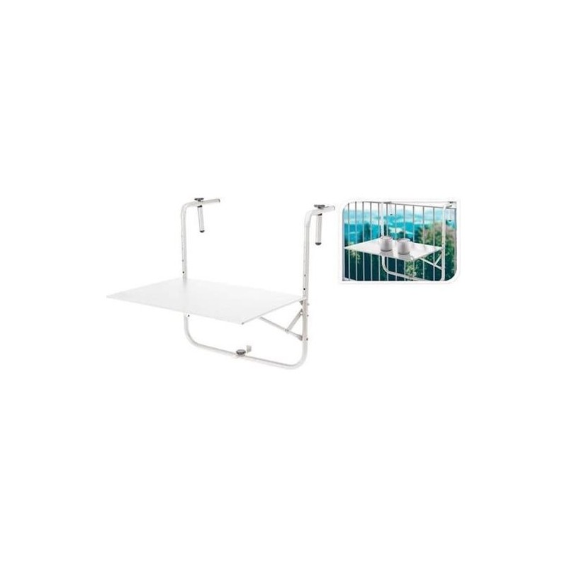 MESITA PARA BALCON PLEGABLE BLANCO X99000490