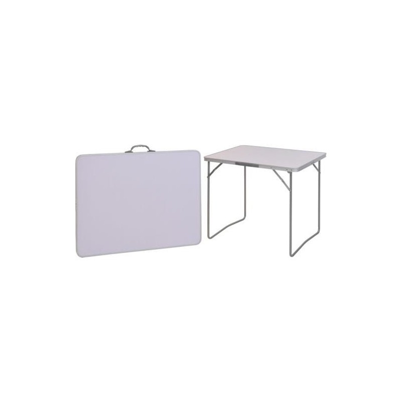 MESA PLEGABLE CAMPING BLANCA 80X60  X35000160