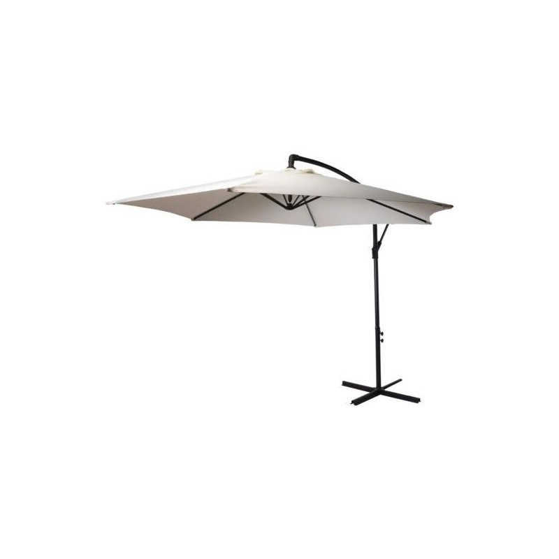 PARASOL PIEL LATERAL COLOR CREMA 300CM FC3000120