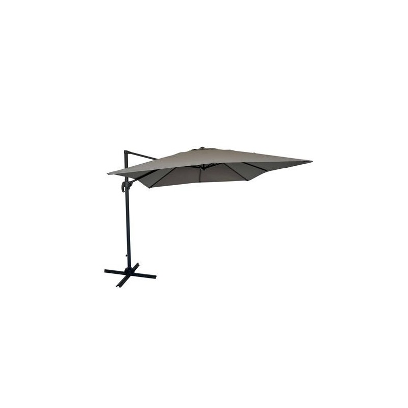 PARASOL LATERAL ALUMINIO 3X3M. ANTRACITA PARADE061