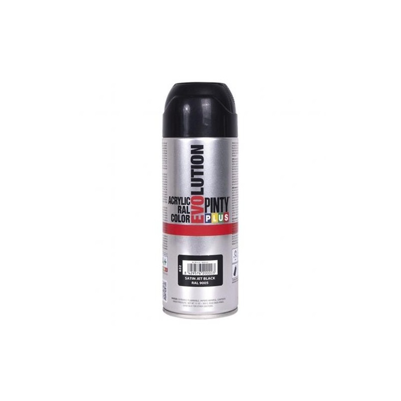 PINTY PLUS EVOLUTION SPRAY 520 CC NEGRO RAL 900