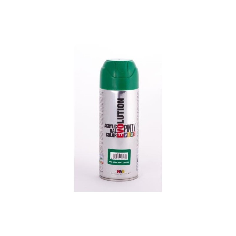 PINTURA SPRAY PINTY PLUS VERDE BRILL.RAL6029 520ML