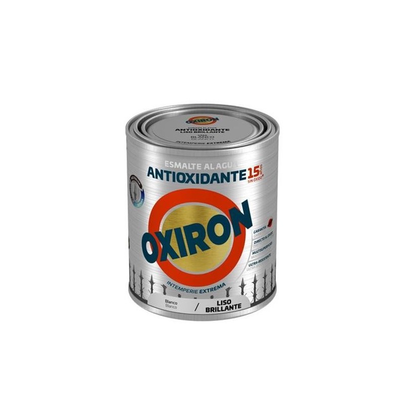 OXIRON AL AGUA FORJA BLANCO BRILLO LISO 750ML.