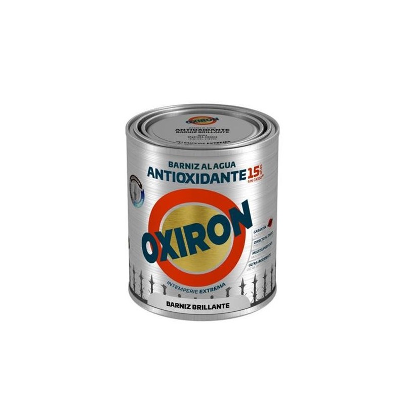 OXIRON AL AGUA BARNIZ ANTIOXIDO BRILLO 750ML.