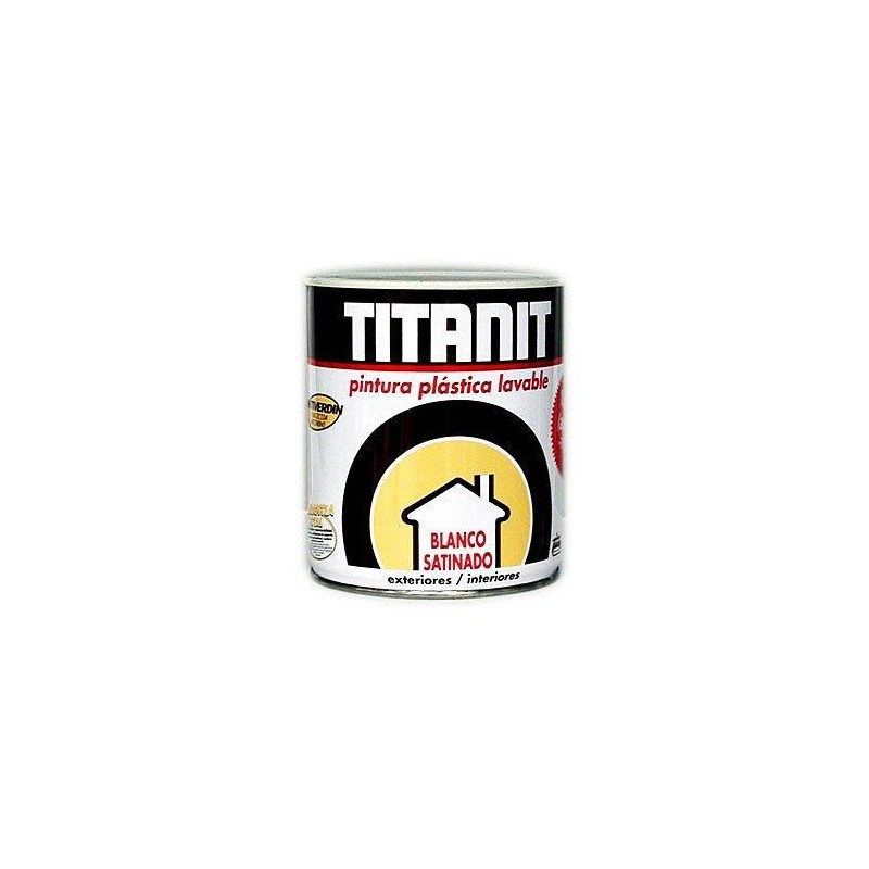 TITANIT EXTERIOR SATINADA BLANCAS 750 ML. 012