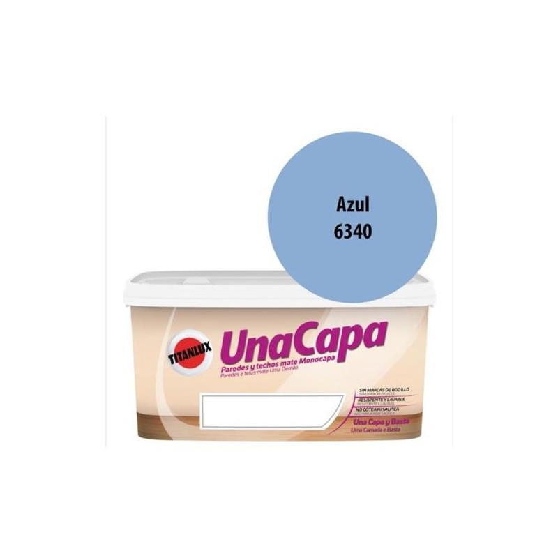 PINTURA PLAS.1 CAP.AZUL 4L.6340 069