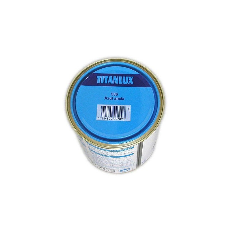 ESMALTE TITANLUX 750 ML. 536 001 AZUL ANCLA