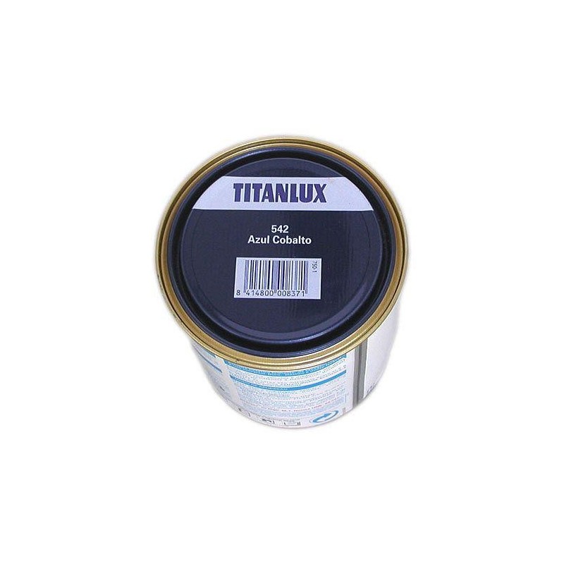 ESMALTE TITANLUX 750 ML. 542 001 AZUL COBA LTD. O