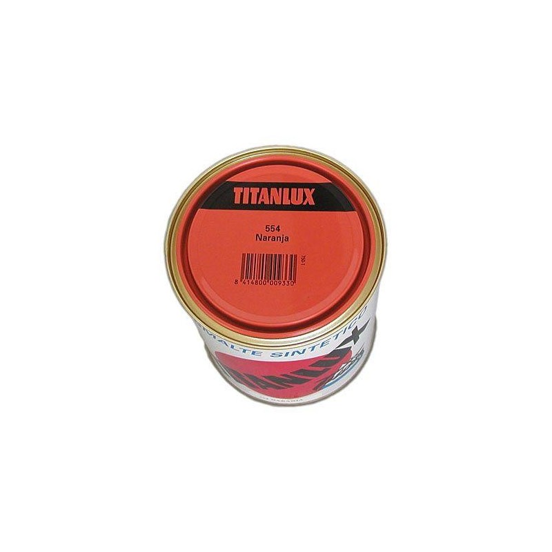 ESMALTE TITANLUX 750 ML. 554 001 NARANJA