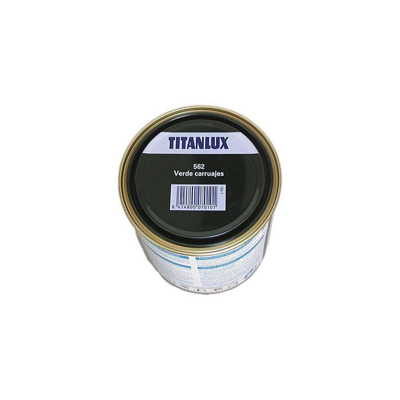 ESMALTE TITANLUX 750 ML. 562 001 VERDE CARRUAJES