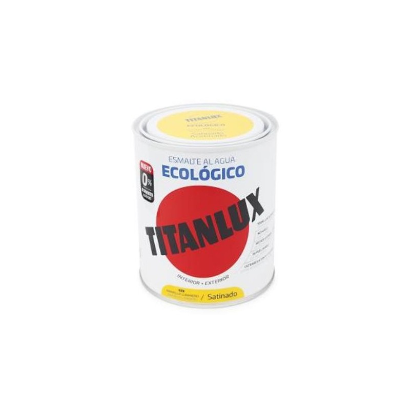 TITANLUX ECO SATINADO AMARILLO LUMINOSO 750ML