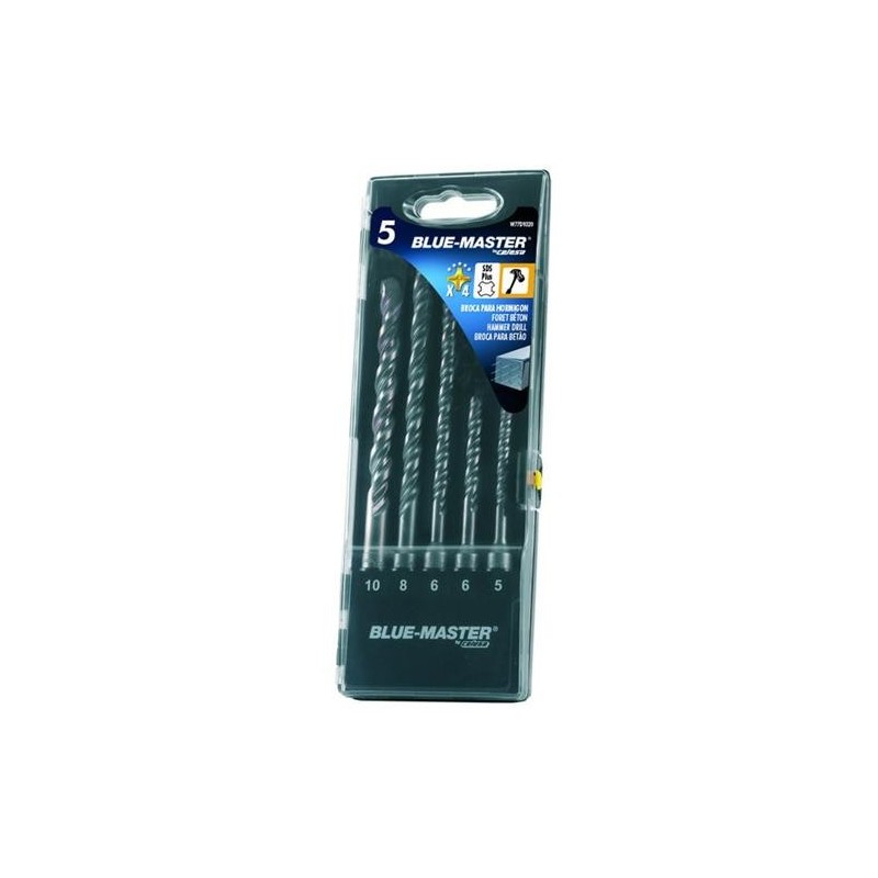 ESTUCHE W77 5 BROCAS Ø5-6X115 Ø6-8-10X165MM