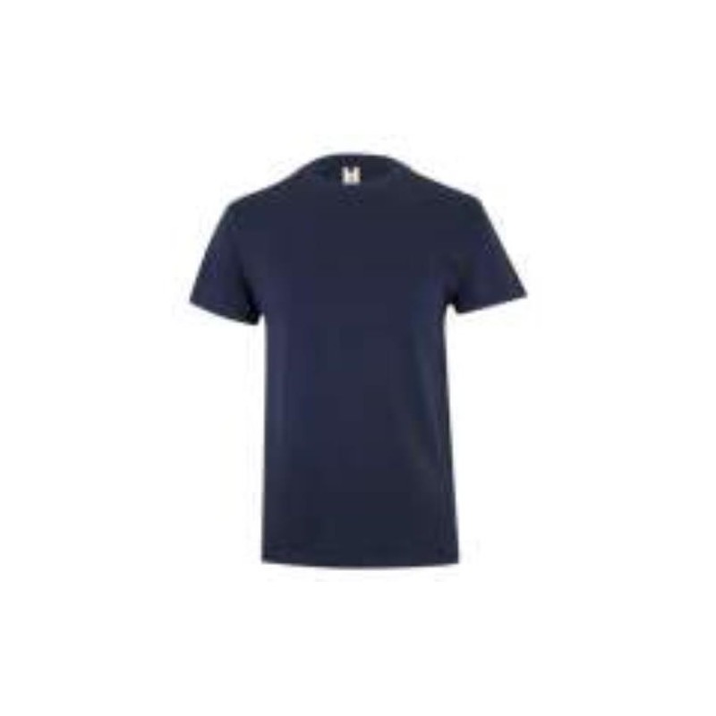 CAMISETA MANGA CORTA 155 G/M2 COLOR NAVY TALLA S