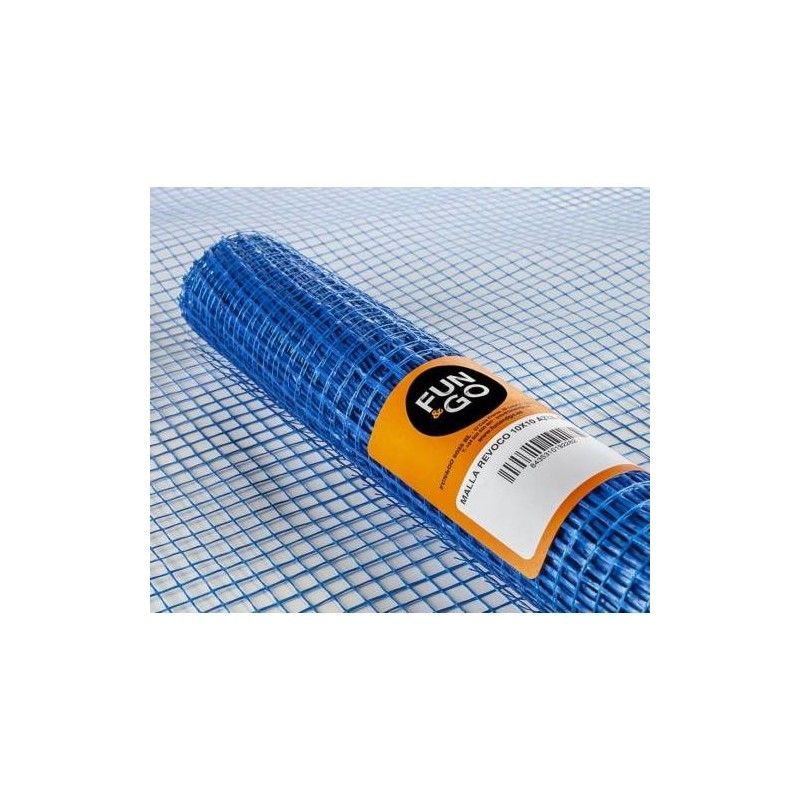 MALLA REVOCO (10X10) AZUL DE 1X10M.  50012