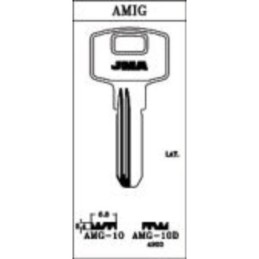 LLAVIN LATON SEGURIDAD AMG-10D