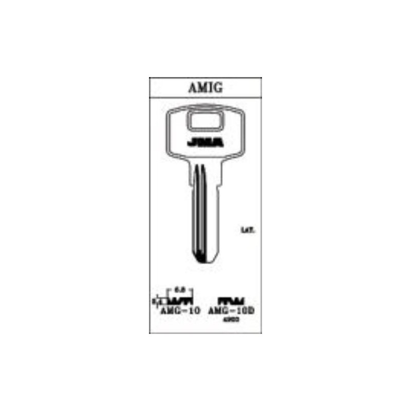 LLAVIN LATON SEGURIDAD AMG-10D