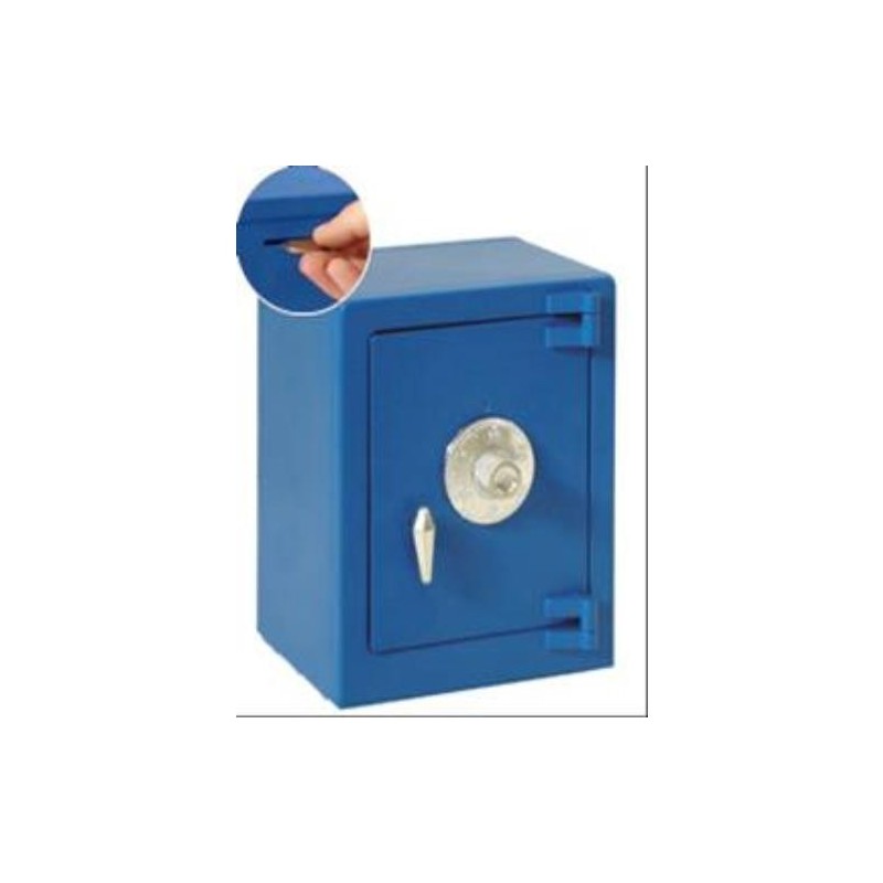 HUCHA CAJA FUERTE AZUL 11781