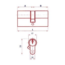 CILINDRO C053030L (5557-5403)