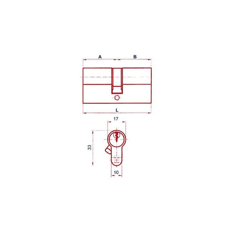 CILINDRO C053030L (5557-5403)