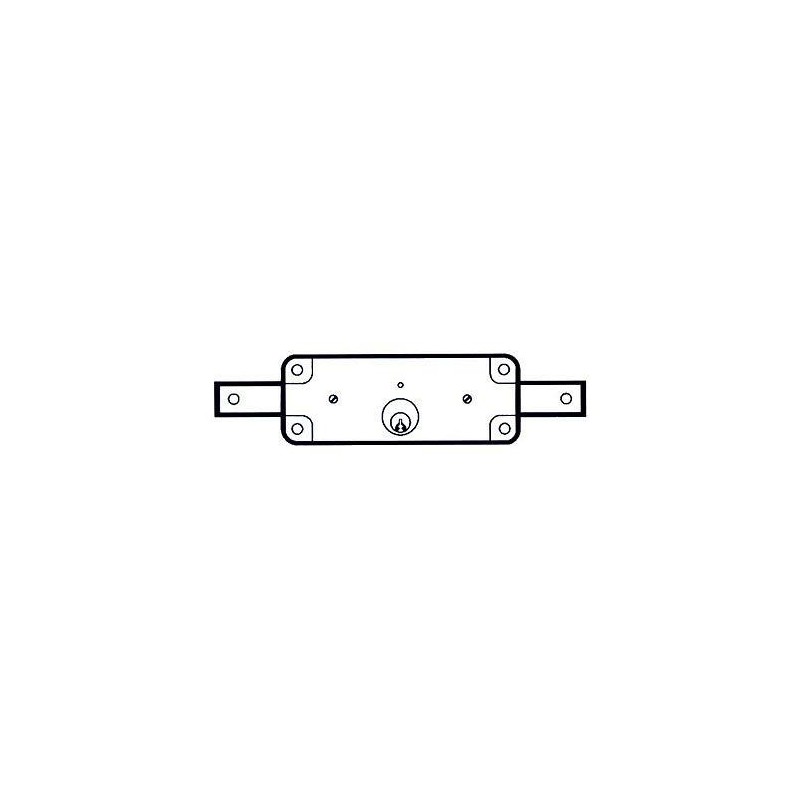 CERRADURA PUERTA METALICA 1511-V MCM